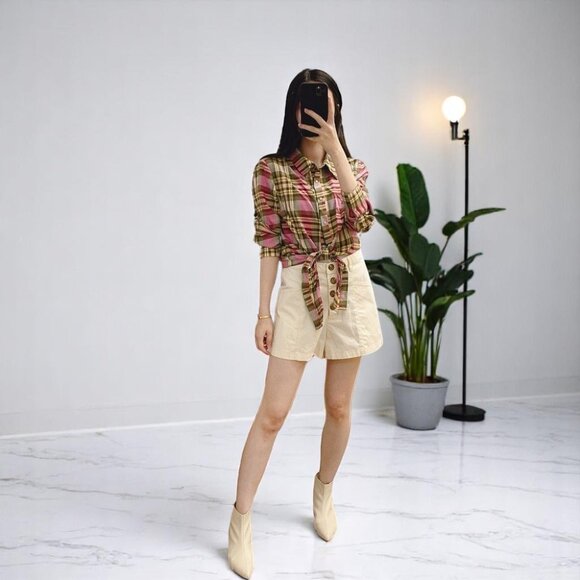 NWT The fifth Label Grid Check Shirt - Picture 7 of 9